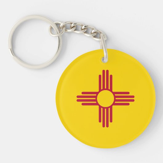 Staatsflagge in Mexiko Schlüsselanhänger (Vorderseite)