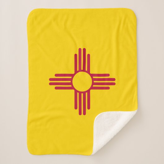 Staatsflagge in Mexiko Sherpadecke (Vorderseite)