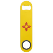 Staatsflagge in Mexiko Speed Flaschenöffner (Rückseite)