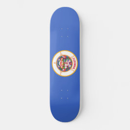 Staatsflagge in Minnesota Skateboard