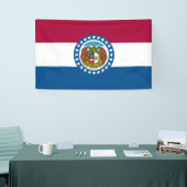 Staatsflagge in Missouri Banner (Messeveranstaltung)