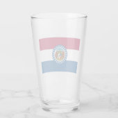 Staatsflagge in Missouri Glas (Rückseite)