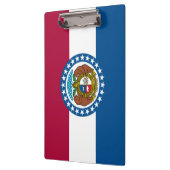 Staatsflagge in Missouri Klemmbrett (Links)