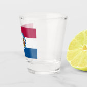 Staatsflagge in Missouri Schnapsglas (Rechts)