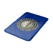 Staatsflagge in New Hampshire Badematte (Schrägansicht)