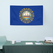 Staatsflagge in New Hampshire Banner (Messeveranstaltung)