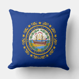 Staatsflagge in New Hampshire Kissen