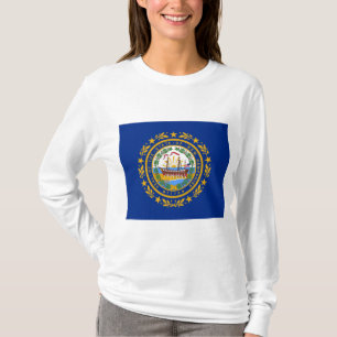 Staatsflagge in New Hampshire T-Shirt