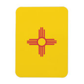 Staatsflagge in New Mexico, USA Magnet (Vertikal)