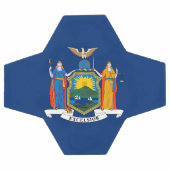 Staatsflagge in New York Fußball (Flach)