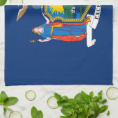 Staatsflagge in New York Geschirrtuch (Gefaltet)