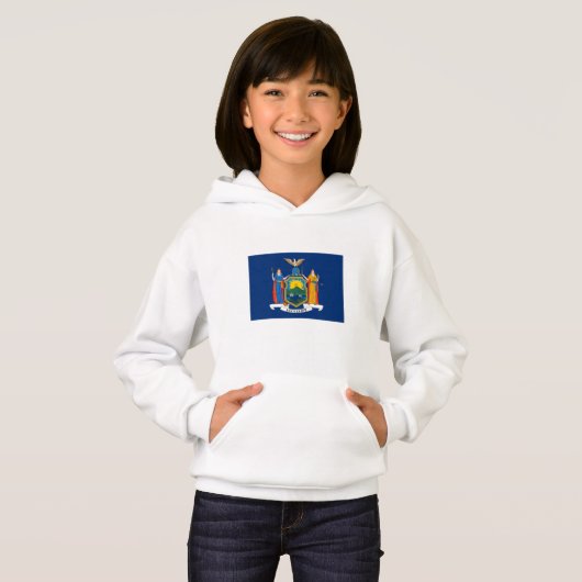 Staatsflagge in New York Hoodie (Vorne ganz)