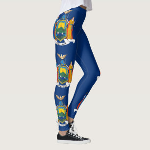 Staatsflagge in New York Leggings