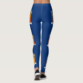 Staatsflagge in New York Leggings (Rückseite)