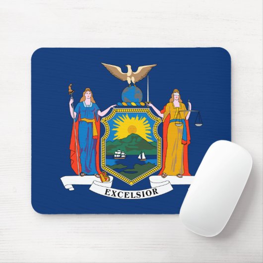 Staatsflagge in New York Mousepad (Mit Mouse)