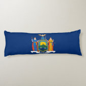 Staatsflagge in New York Seitenschläferkissen (Rückseite)