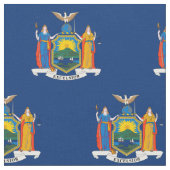 Staatsflagge in New York Stoff (Nahaufnahme)
