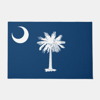 Staatsflagge in South Carolina Fußmatte