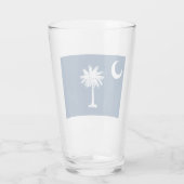 Staatsflagge in South Carolina Glas (Rückseite)