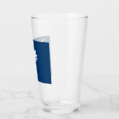 Staatsflagge in South Carolina Glas (Links)