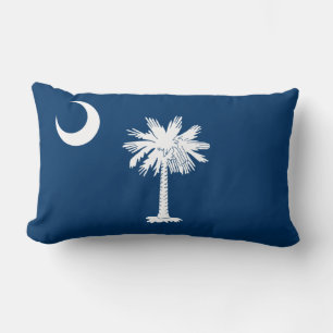 Staatsflagge in South Carolina Lendenkissen
