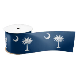 Staatsflagge in South Carolina Satinband