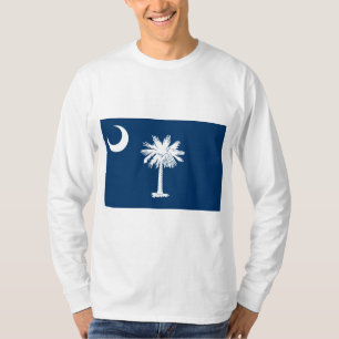 Staatsflagge in South Carolina T-Shirt