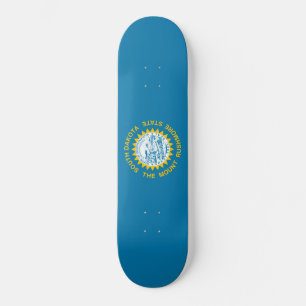 Staatsflagge in Süddakota Skateboard