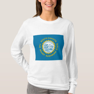 Staatsflagge in Süddakota T-Shirt