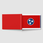 Staatsflagge in Tennessee Gästebuch (Voll)
