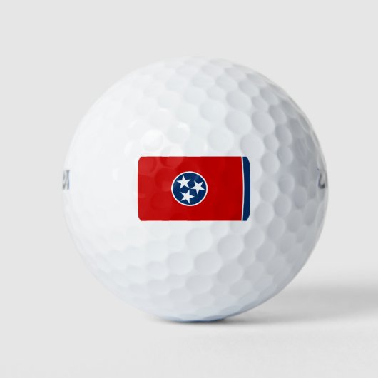 Staatsflagge in Tennessee Golfball (Vorderseite)