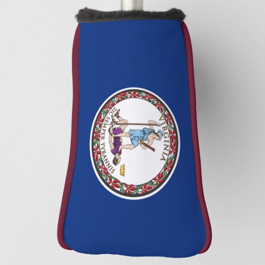 Staatsflagge in Virginia Golf Headcover (Rotieren 90)