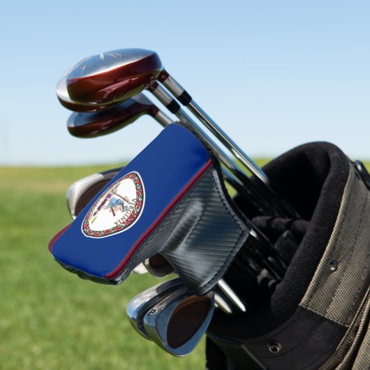 Staatsflagge in Virginia Golf Headcover (In Situ)