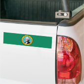 Staatsflagge in Washington Autoaufkleber (Auf Lkw)