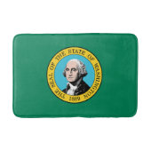 Staatsflagge in Washington Badematte (Vorderseite)