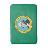 Staatsflagge in Washington Badematte (Vorderseite Vertikal)