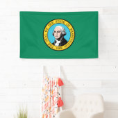 Staatsflagge in Washington Banner (Insitu)