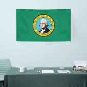 Staatsflagge in Washington Banner (Messeveranstaltung)