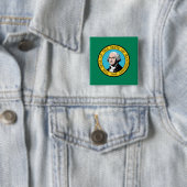 Staatsflagge in Washington Button (Beispiel)