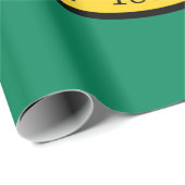 Staatsflagge in Washington Geschenkpapier (Rolleneckpunkt)