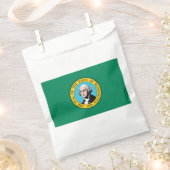 Staatsflagge in Washington Geschenktütchen (Ausgeschnitten)