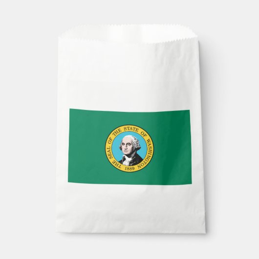 Staatsflagge in Washington Geschenktütchen (Vorderseite)