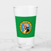 Staatsflagge in Washington  Glas (Vorderseite)