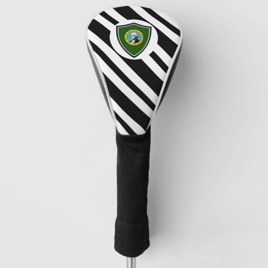 Staatsflagge in Washington Golf Headcover (Vorderseite)
