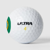 Staatsflagge in Washington Golfball (Logo)