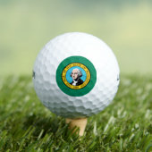 Staatsflagge in Washington Golfball (Insitu T-Shirt)