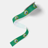 Staatsflagge in Washington Satinband (Rückseite)