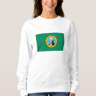 Staatsflagge in Washington Sweatshirt