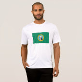 Staatsflagge in Washington T-Shirt (Vorne ganz)