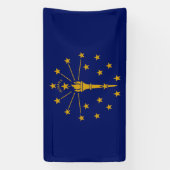 Staatsflagge Indiana Banner (Vertikal)